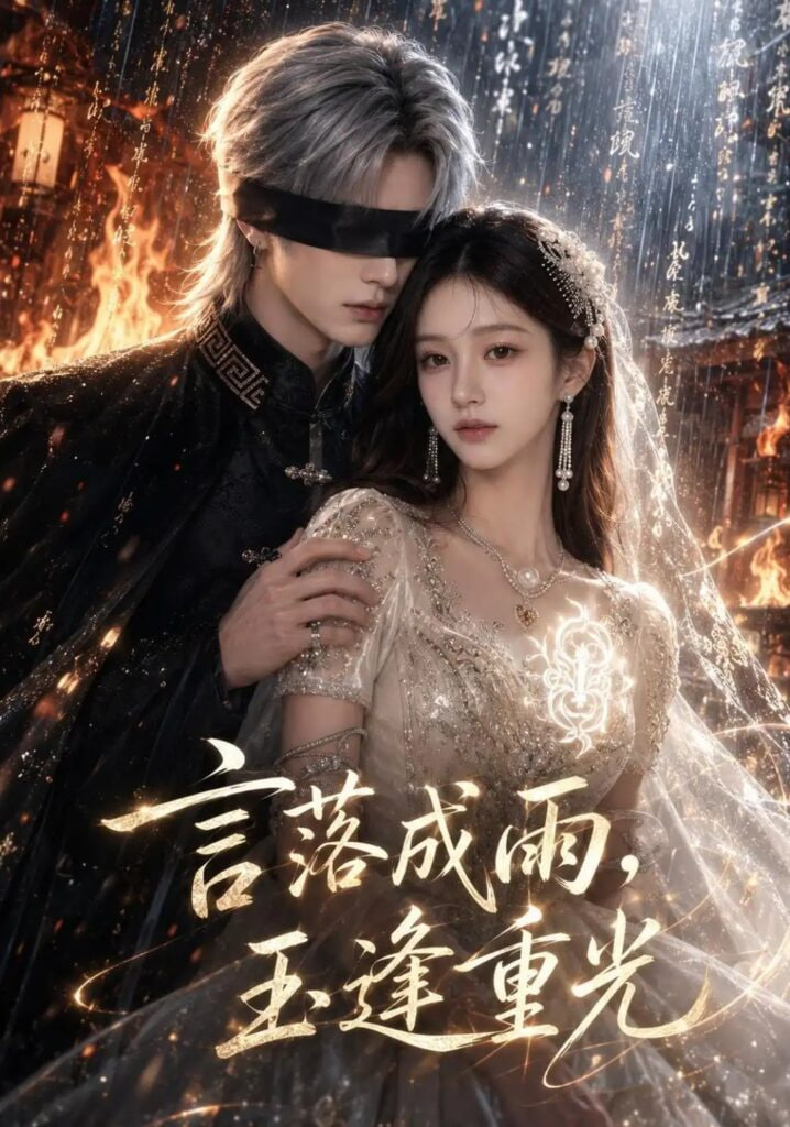 言落成雨，玉逢重光
